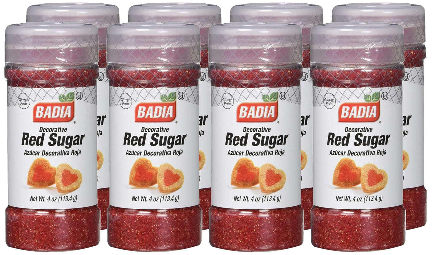 Badia Red Sugar, 4 Oz (Pack Of 8)