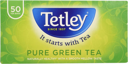 Tetley Super Green Matcha 20 Tea Bags Per Box (4 Boxes)