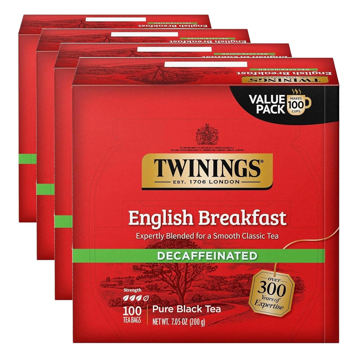 Twinings Mango & Pineapple Herbal Tea Individually Wrapped Bags, 20 Count (Pack of 6), Naturally Caffeine-Free, Enjoy Hot or Iced, 120 Teabags