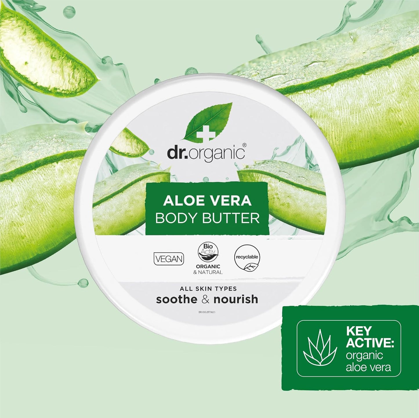 Dr.organic Body Butter Aloe Vera, 200 ml