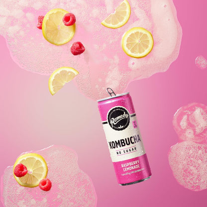 Remedy Kombucha - Raspberry Lemonade - 250ml