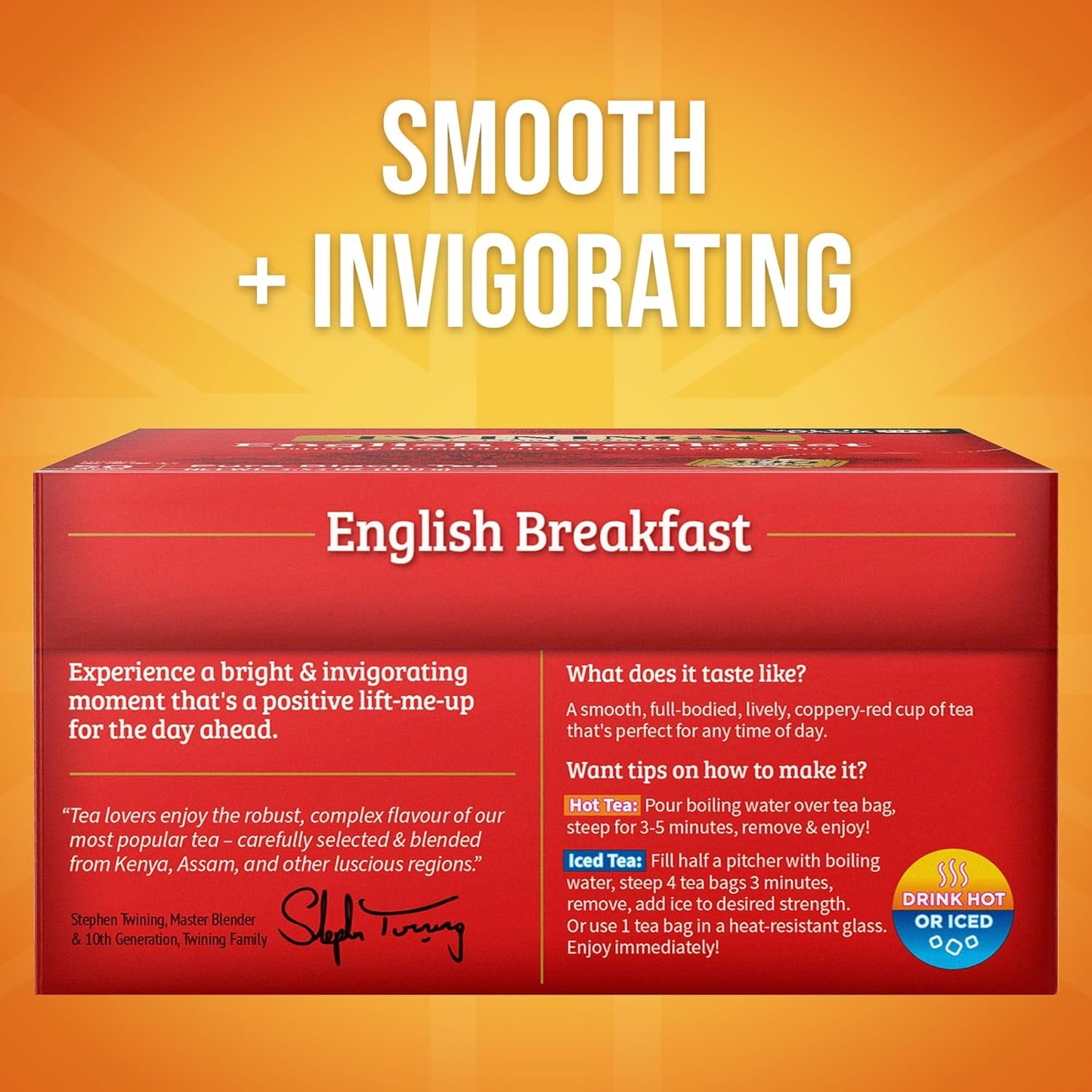 Twinings Wild Berries Herbal Tea Individually Wrapped Bags, 20 Count (Pack of 1), Full-Flavoured, Naturally Caffeine-Free, Enjoy Hot or Iced, 20 Teabags