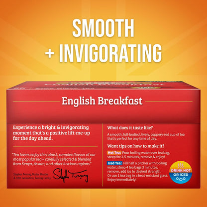 Twinings Wild Berries Herbal Tea Individually Wrapped Bags, 20 Count (Pack of 1), Full-Flavoured, Naturally Caffeine-Free, Enjoy Hot or Iced, 20 Teabags