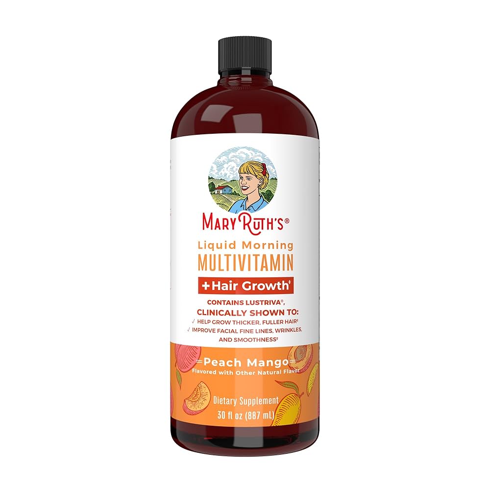 Mary Ruth’s Organics Liquid Multivitamin + Hair Growth