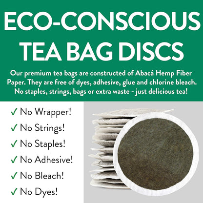FGO Organic White Tea, Eco-Conscious Tea Bags, Packaging May Vary, 100 Count (Pack of 1)