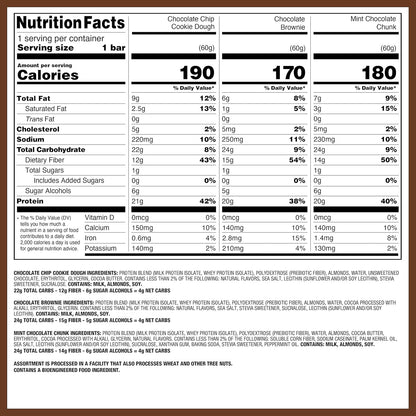 Quest Nutrition Apple Pie Protein Bar, 20g Protein, 4g Net Carbs, 2g Sugar, Gluten Free, Keto Friendly, 12 Count