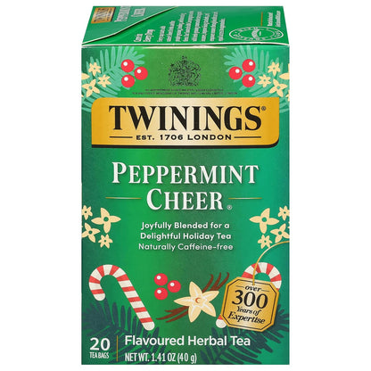 Twinings Mango & Pineapple Herbal Tea Individually Wrapped Bags, 20 Count (Pack of 6), Naturally Caffeine-Free, Enjoy Hot or Iced, 120 Teabags