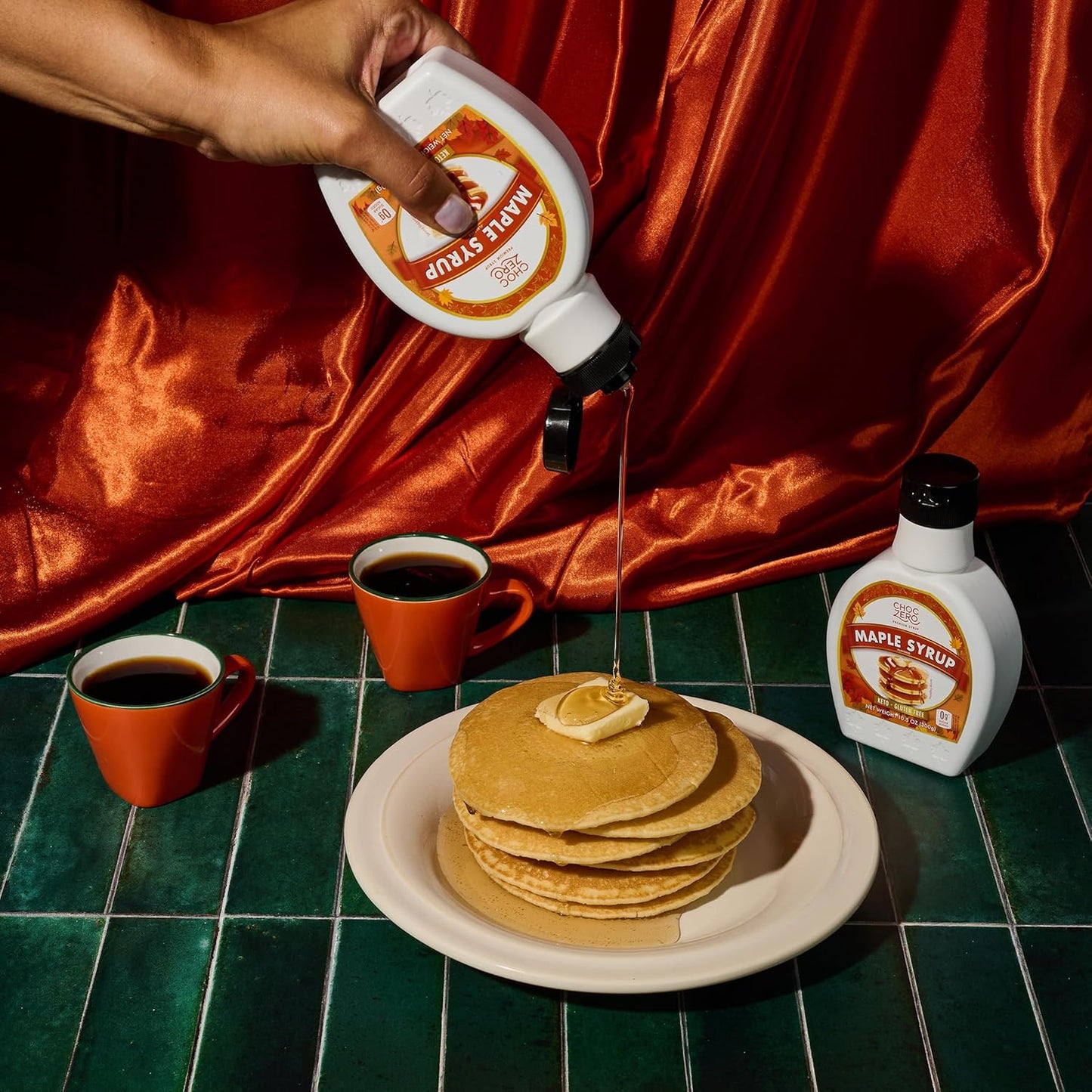 ChocZero Sugar Free Maple Syrup, No Sugar Alcohols, Keto, Low Carb, High Fiber, 10.5 oz Bottle