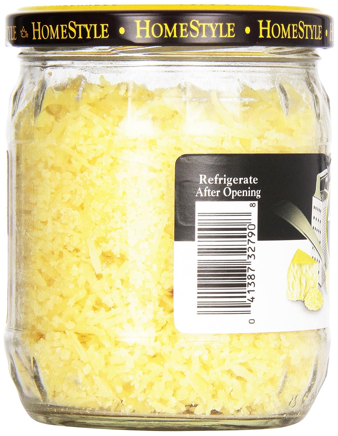 4C Grated Cheese-Homestyle, Parmesan Jar, 6 Ounce