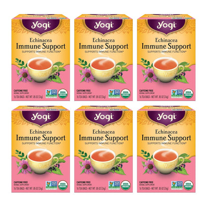 Yogi Tea - Egyptian Licorice Mint Tea (6 Pack) - Warming and Naturally Spicy Sweet - Caffeine Free - 96 Organic Herbal Tea Bags