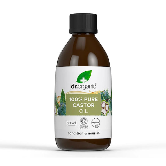 dr.organic 100% Pure Castor Oil 250ml - condition & nourish