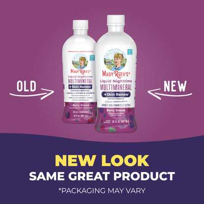 Liquid Nighttime Multimineral + Skin Renew