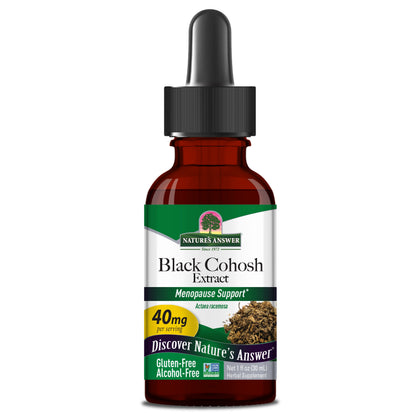 Nature's Answer Alcohol-Free Black Cohosh Root Extract - 30ml
