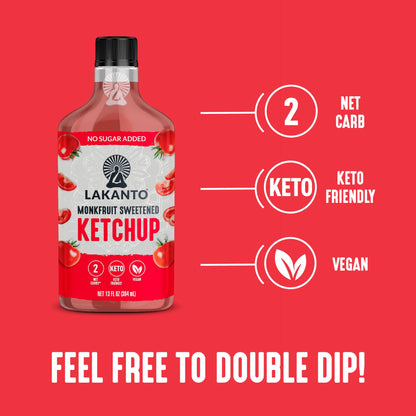 Ketchup - Monk Fruit Sweetened, No Sugar Added