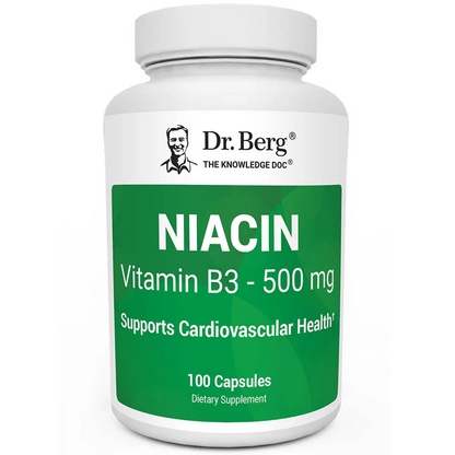 【新品上市！】煙酸 - 500 毫克維生素 B3 - 100 粒明膠膠囊(Niacin - 500 mg of Vitamin B3 - 100 Gelatin Capsules)