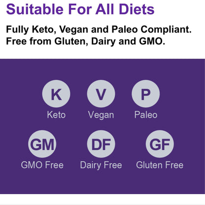 Ketosource Pure C8 MCT Oil Organic (500ml Glass)