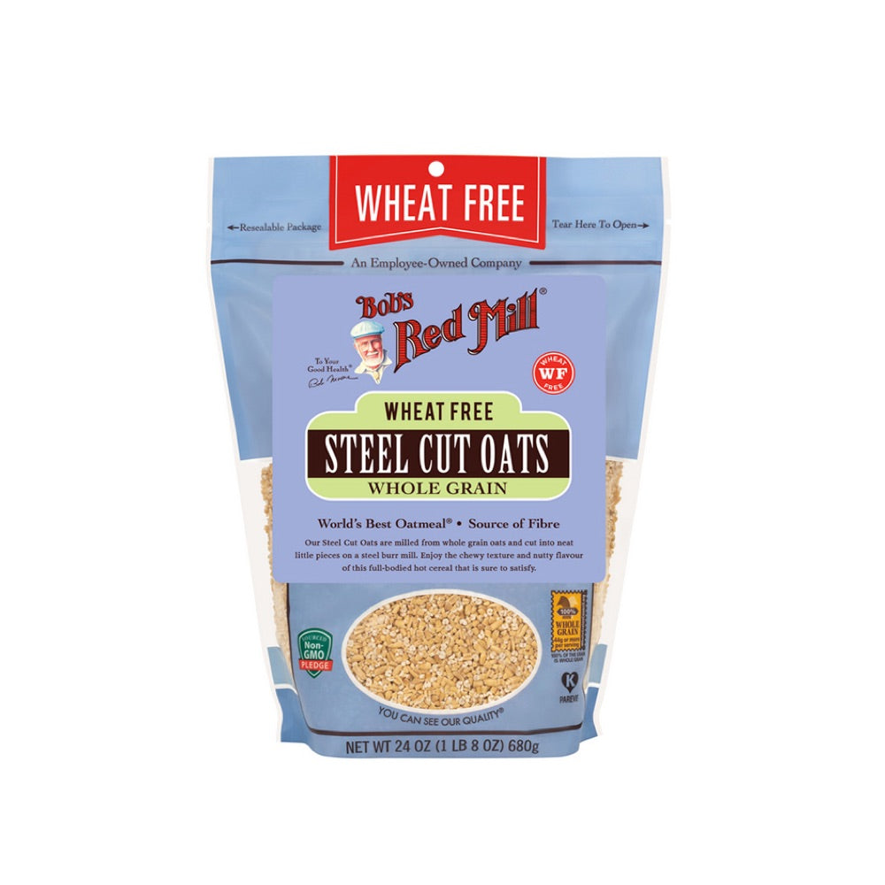 Bob's Red Mill Steel Cut Oats Pure Wheat Free 680g