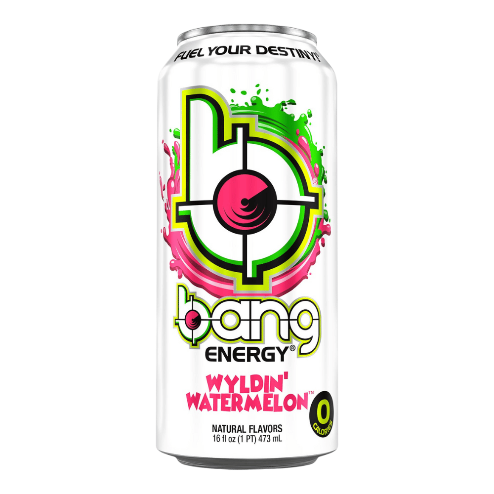 Bang Energy Zero Calorie Energy Drink Wyldin' Watermelon