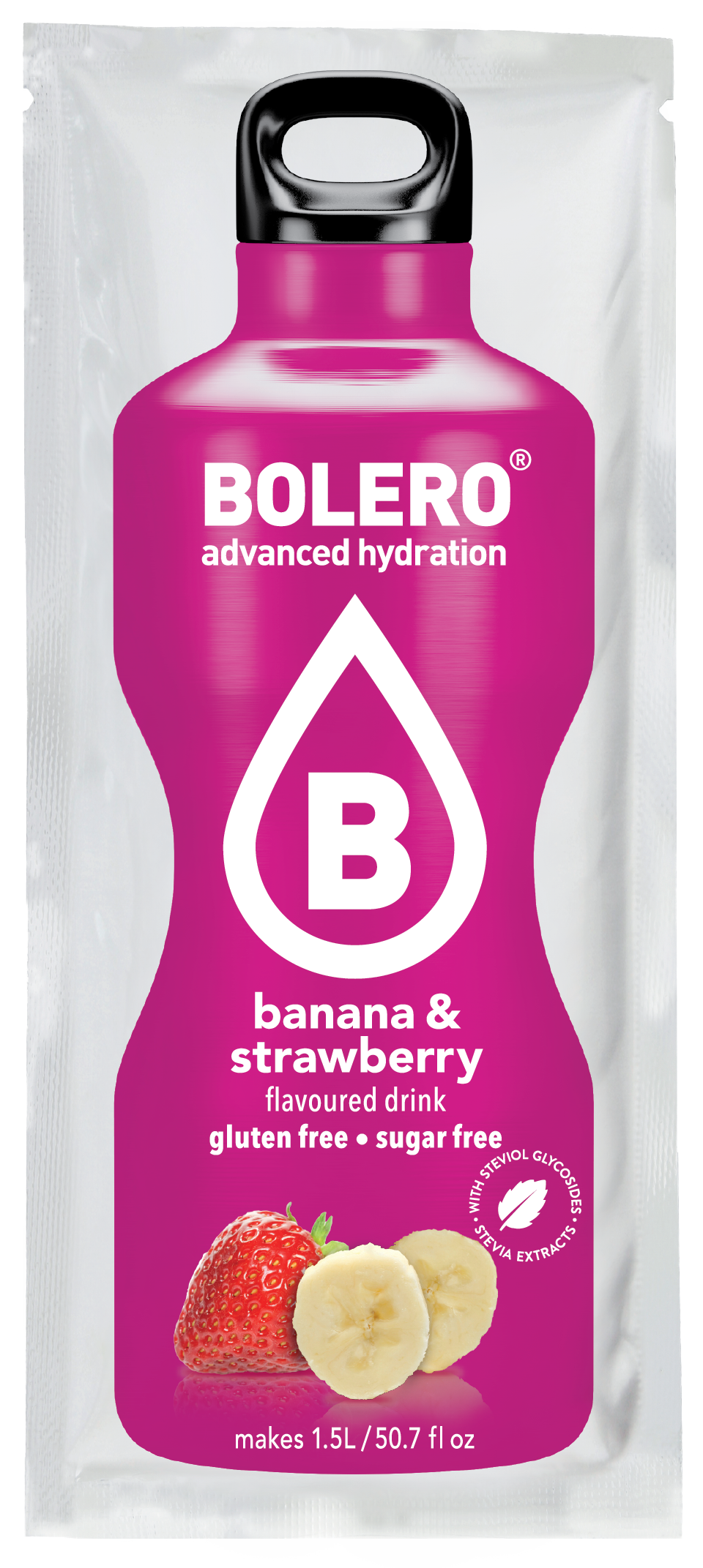 Bolero Advanced Hydration - Banana and Strawberry - Single Sachet