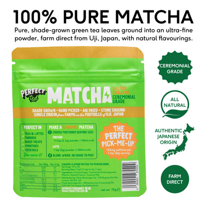 Salted Caramel Matcha Powder