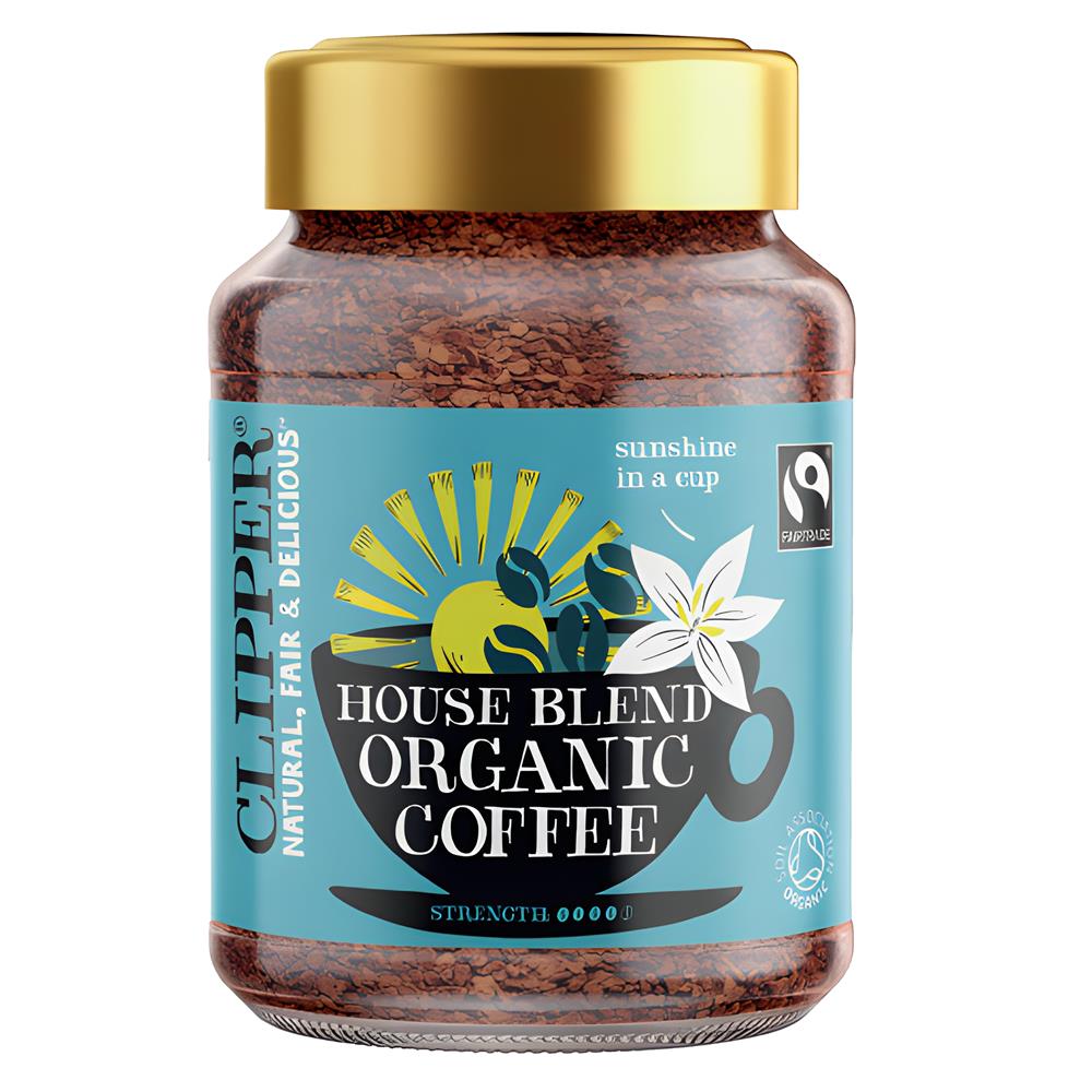 Clipper Organic Instant Coffee - Medium Roast 100g