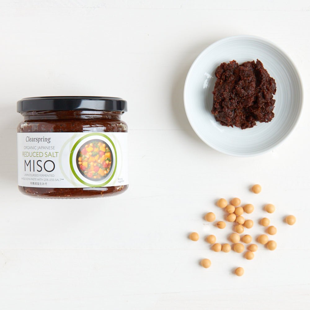 Organic Japanese Reduced Salt Miso Paste - Unpasteurised