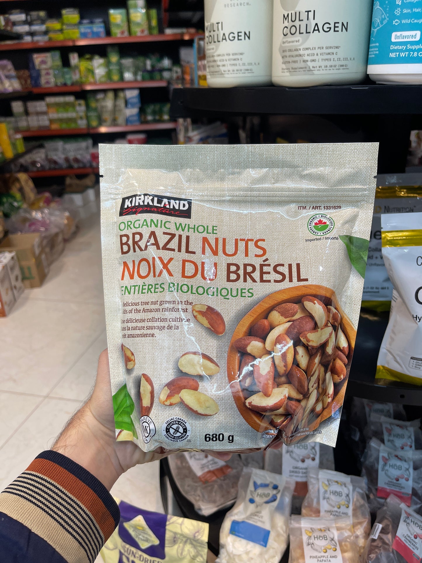 Kirkland Signature Organic Brazil Nuts, 680g