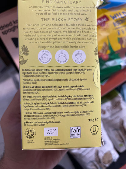 Pukka Organic Three Chamomile Tea