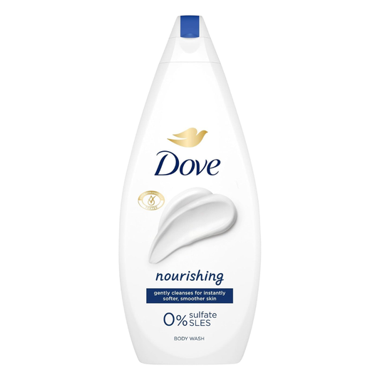 Dove Nourishing Body Wash 450ml | Gentle Sulfate-Free Cleanser for Soft Skin