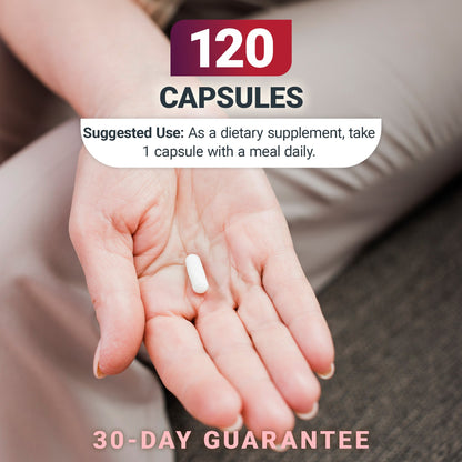 Blood Sugar Support Advanced Formula with Chromium & Potassium 120 - Vegetable Capsules