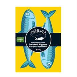 Fish4Ever Smoked Kippers in Organic Rapeseed Oil - 110g
