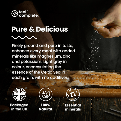 Celtic Sea Salt - Fine & Dry -  400g | Feel Complete