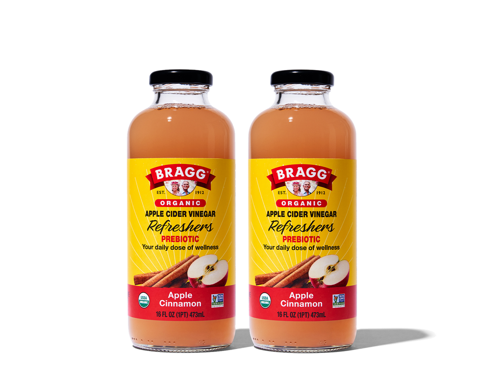 Bragg Apple Cider Vinegar Refresher, Apple Cinnamon, 2 Pack