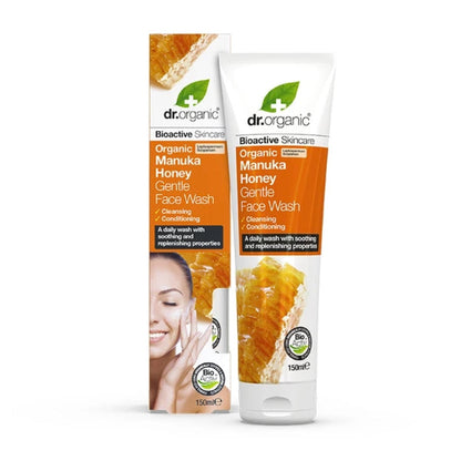 DR ORGANIC Face Wash Organic Manuka Honey 150ml