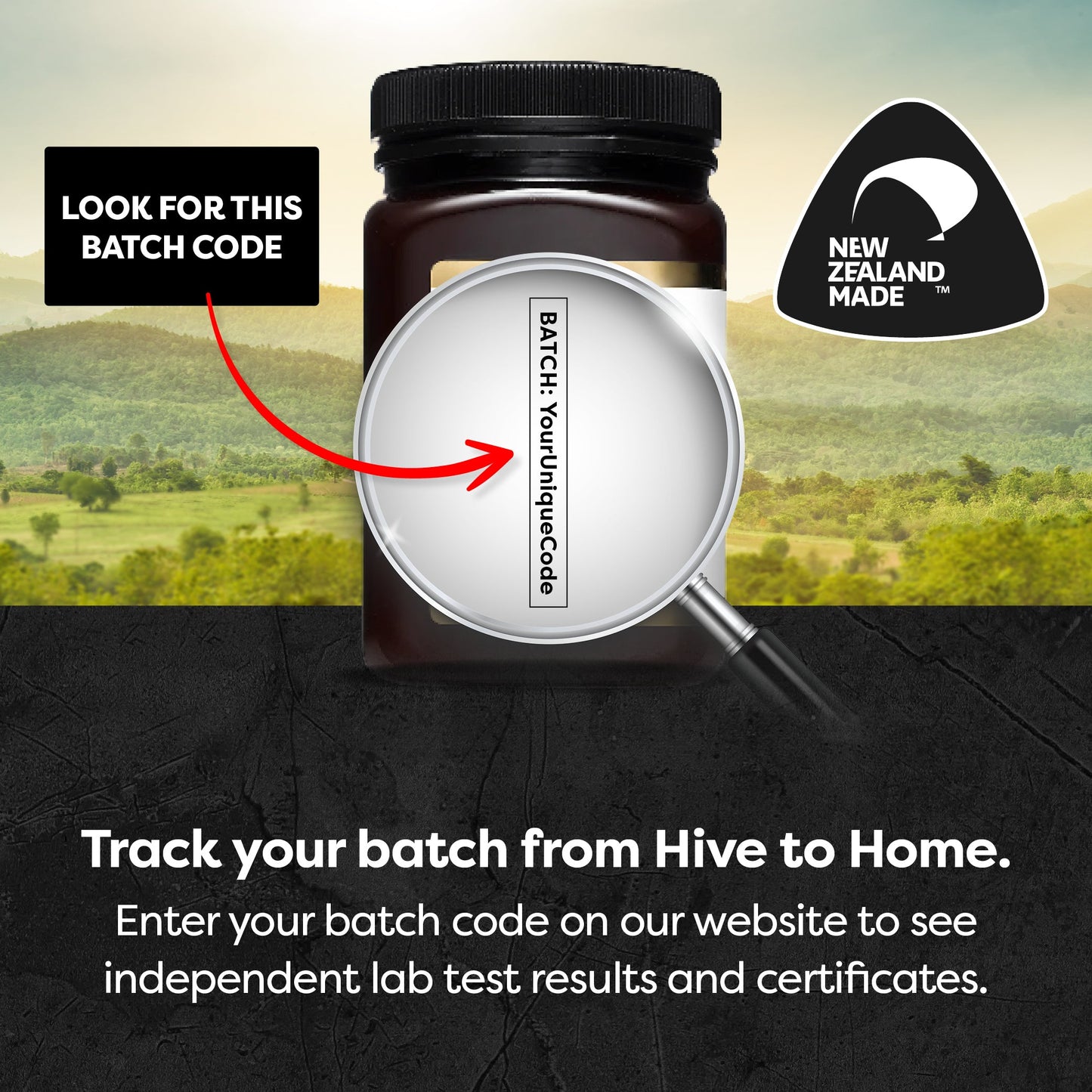 1200 MGO Manuka Honey 250g - Monofloral