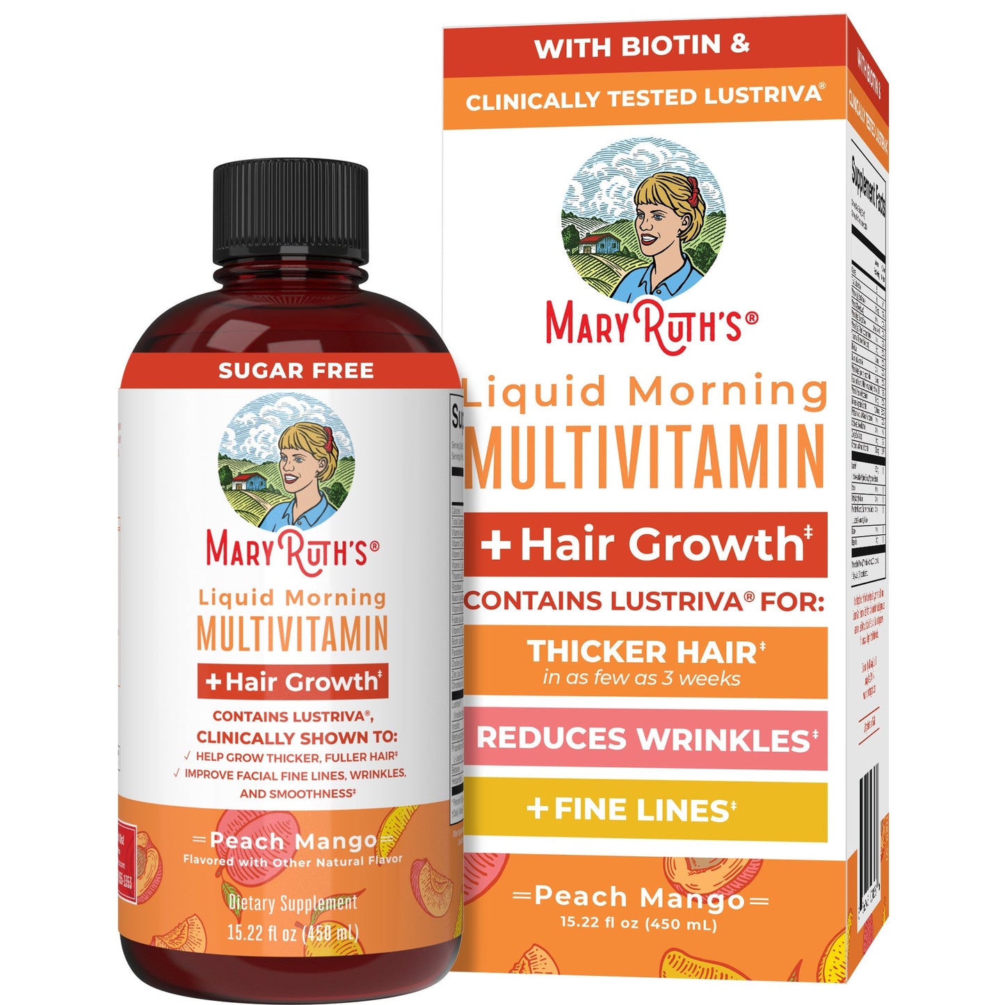 Mary Ruth’s Organics Liquid Multivitamin + Hair Growth