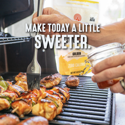 Lakanto Golden Monkfruit Sweetener with Allulose - Raw Cane Sugar Replacement