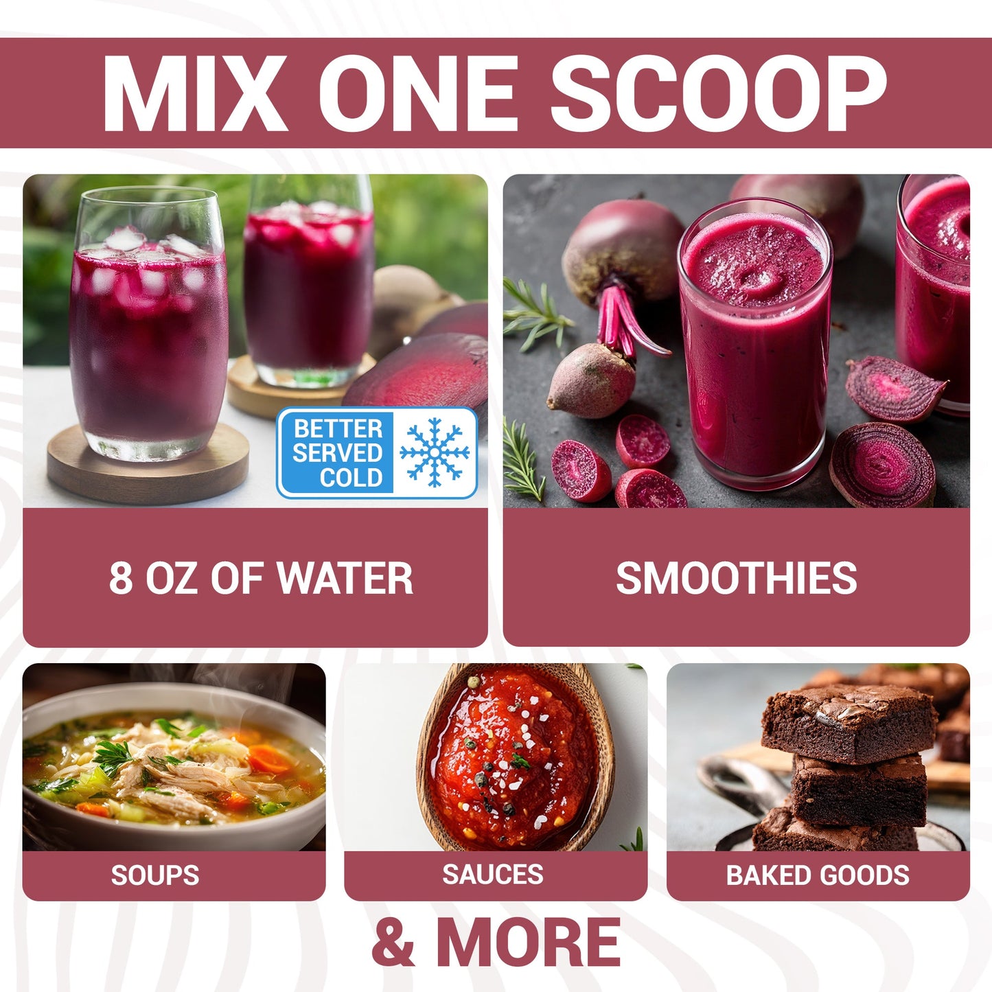 Organic Beetroot Juice Powder – Raw, Fresh, USDA Organic - 3.18 oz