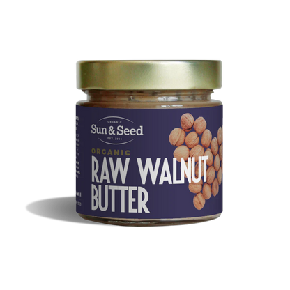 Sun & Seed Organic Raw Walnut Butter 200g