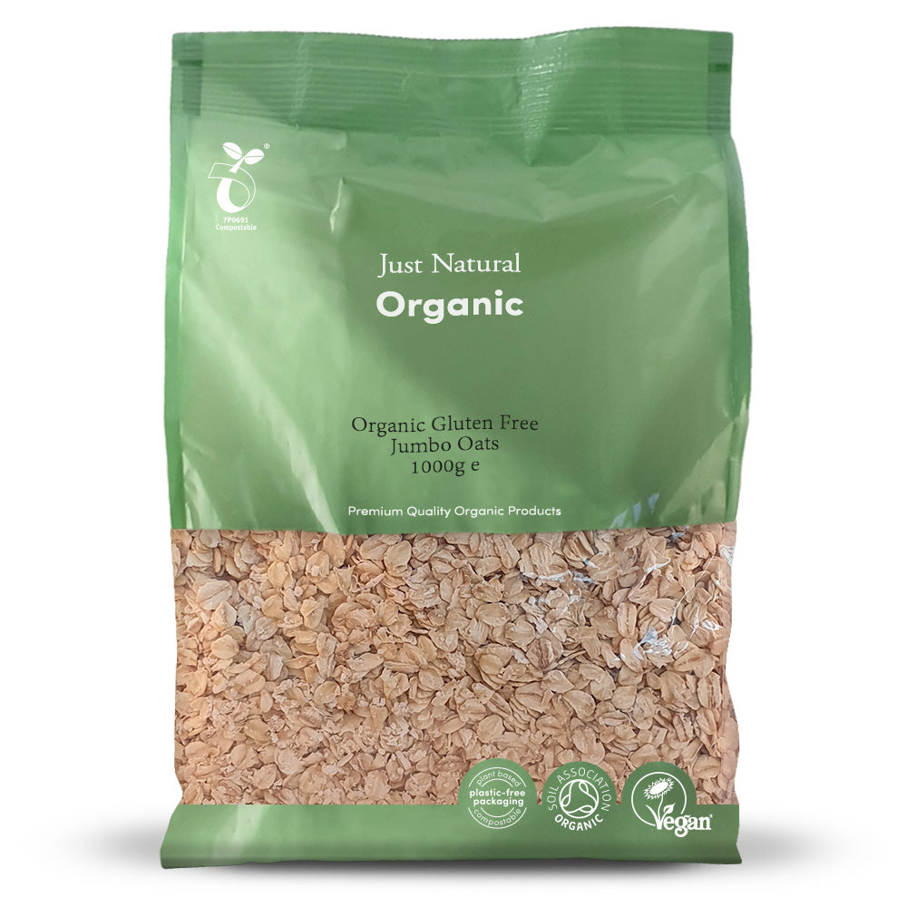 Just Natural - Organic Gluten Free Jumbo Oats 1kg