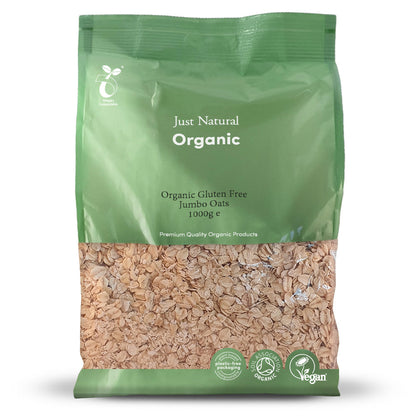 Just Natural - Organic Gluten Free Jumbo Oats 1kg