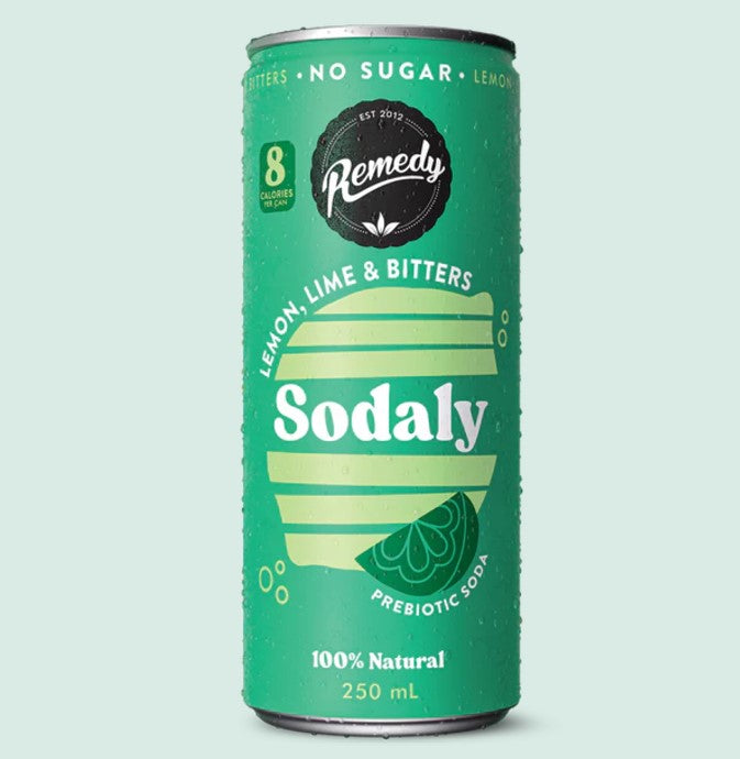 Sodaly Prebiotic Soda x 250ml cans