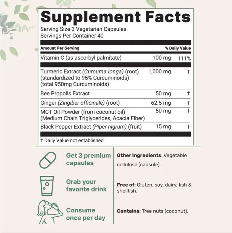 Turmeric Curcumin 95