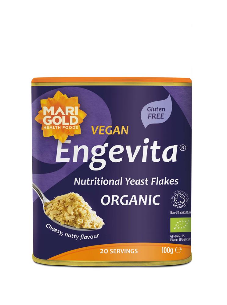 Engevita ئۆرگانیک خۆراکی مەعجوون فلیک 100g