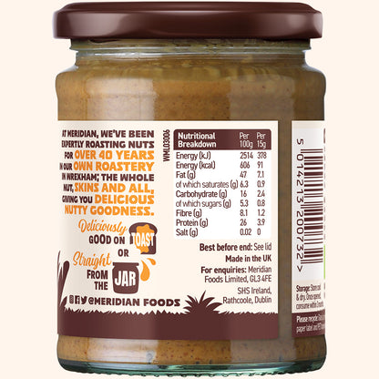 Organic Crunchy Peanut Butter 280g