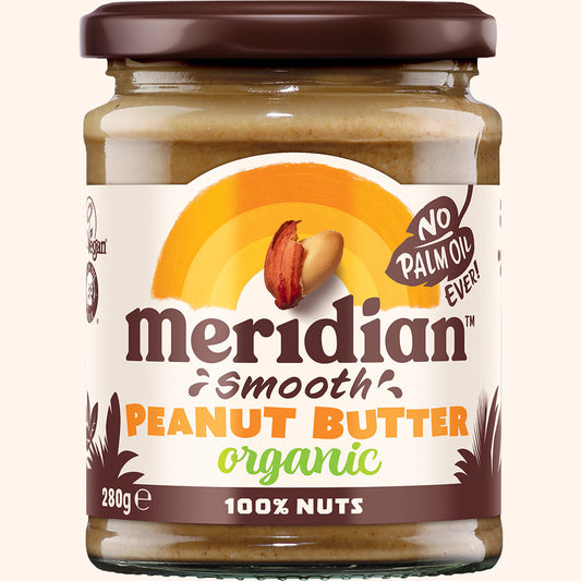 Organic Smooth Peanut Butter 280g