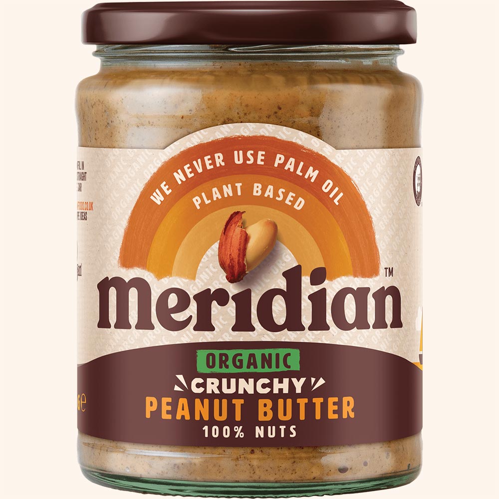 Organic Crunchy Peanut Butter 470g