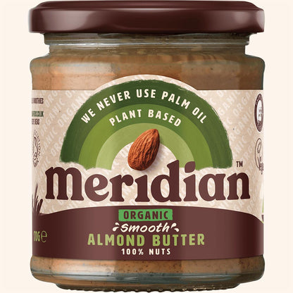 Organic Smooth Almond Butter 170g