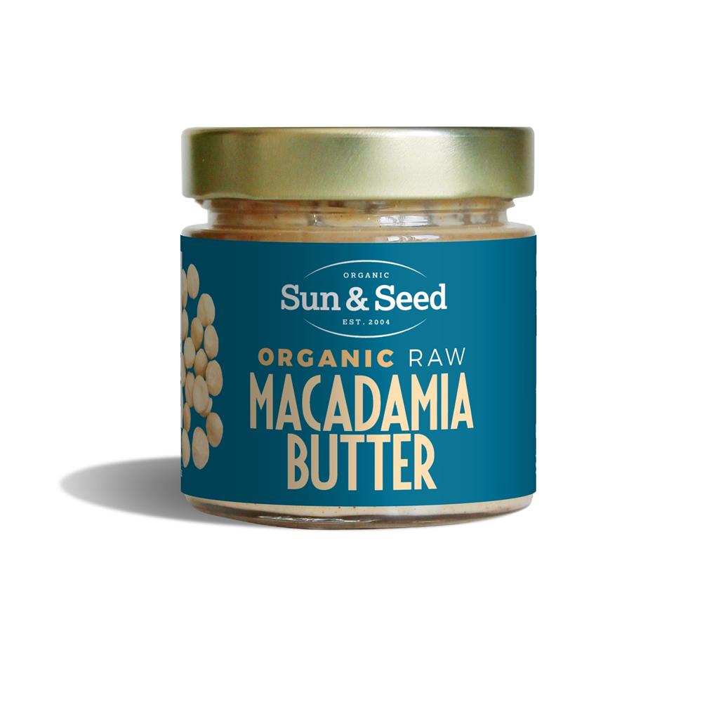Sun and Seed - Organic Raw Macadamia Butter 200g