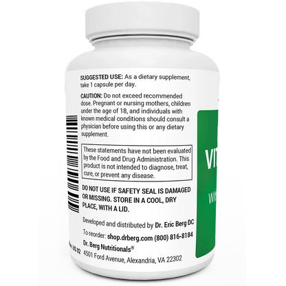 Natural Vitamin B1+ Allithiamine with B Complex Blend - 60 Capsules